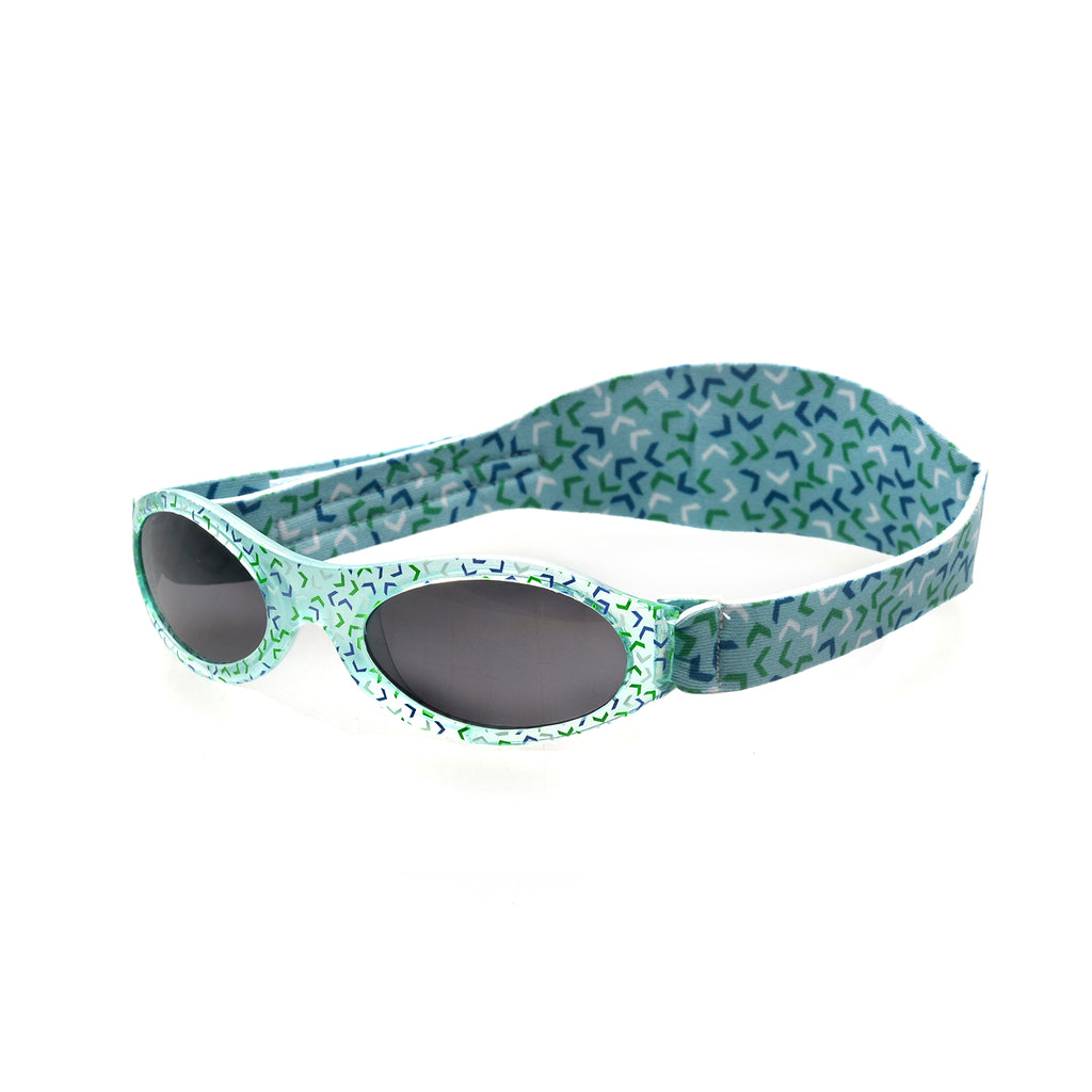Baby Banz UV Sunglasses - Green Dash, age 2-5 years