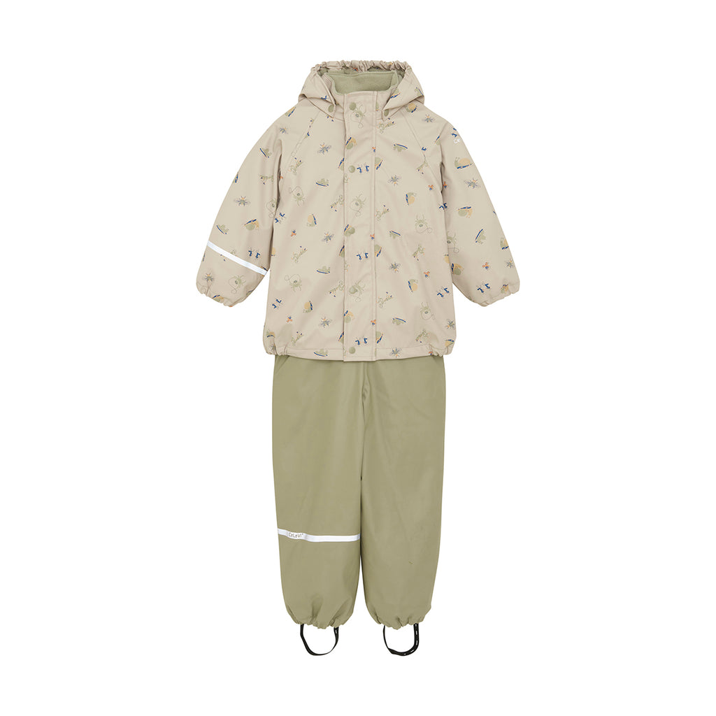 Fleece-lined Waterproof Set, Busy Bugs, ages from 1-6 years