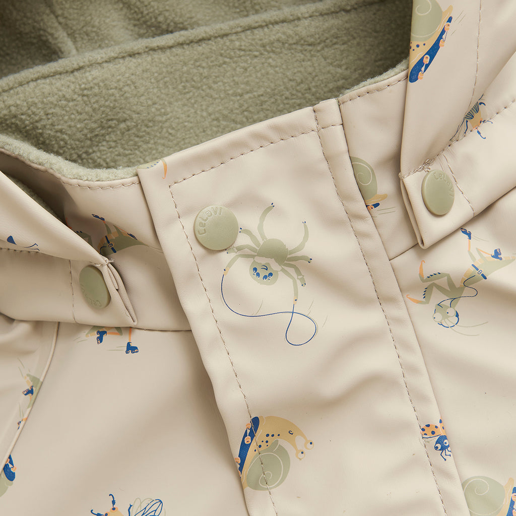 Fleece-lined Waterproof Set, Busy Bugs, ages from 1-6 years