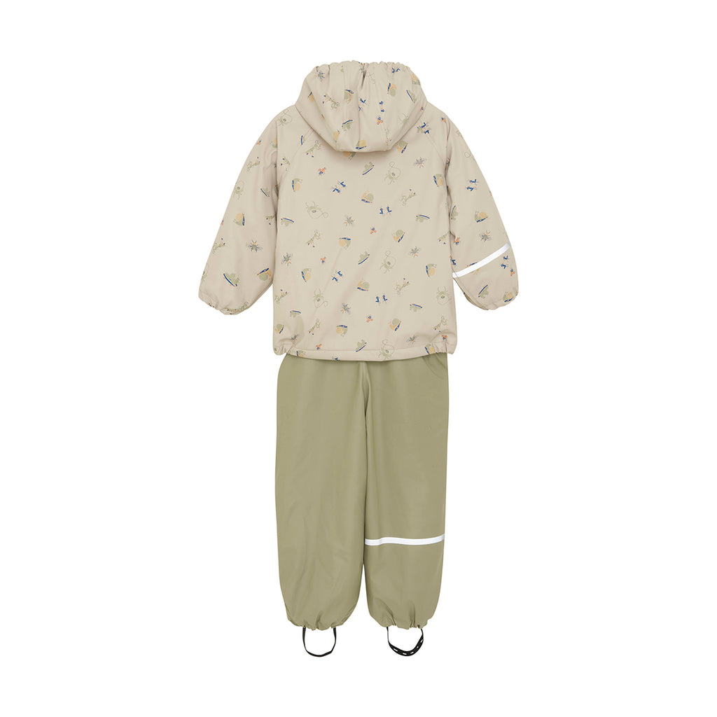 Fleece-lined Waterproof Set, Busy Bugs, ages from 1-6 years