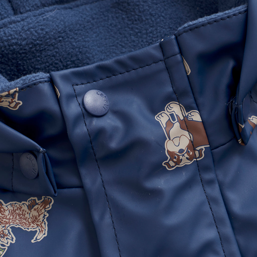 Fleece-lined Waterproof Overall, Doggies, sizes from 6 months to 4 years