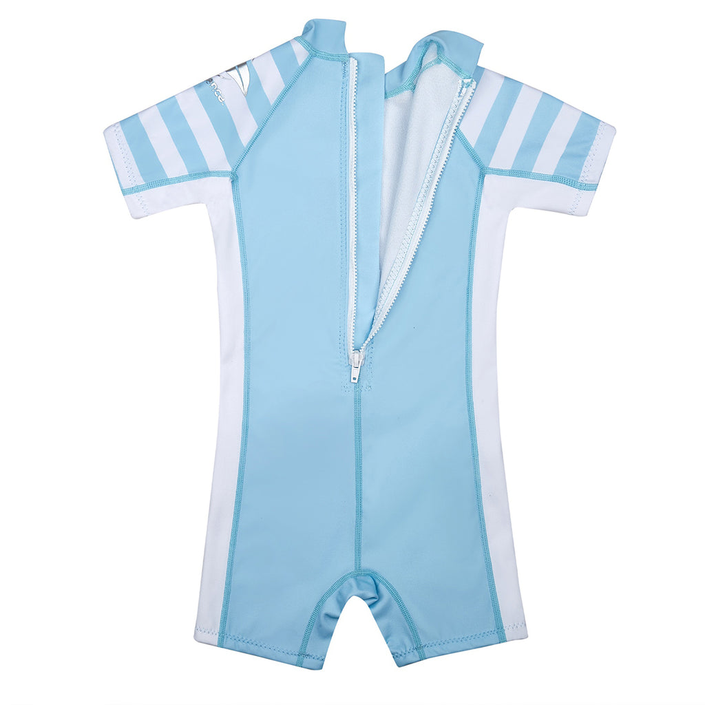 Warma Lined Swimsuit - Blue Stripe, ages from 2 to 7 years