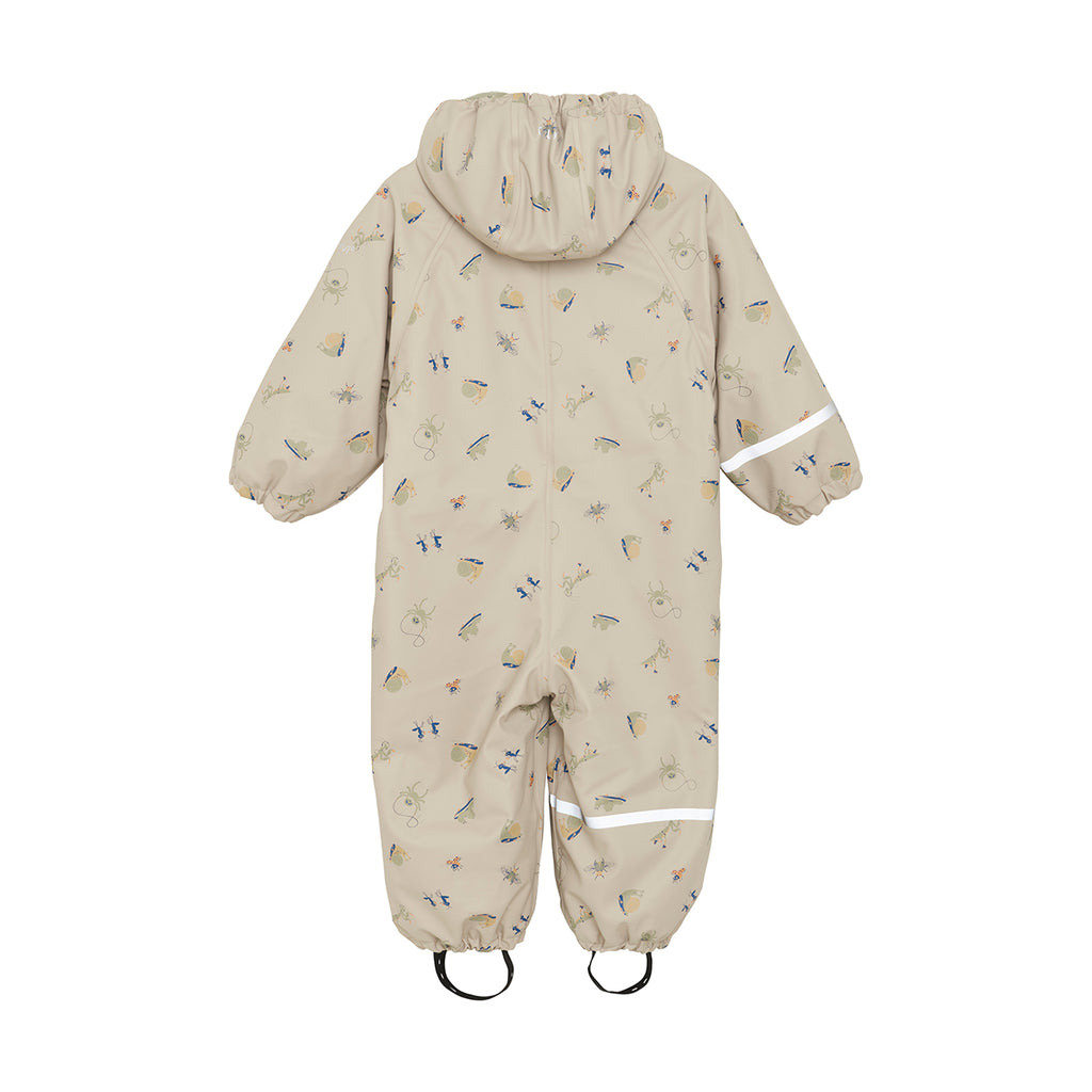 Fleece-lined Waterproof Overall, Busy Bugs, sizes from 1 to 3 years