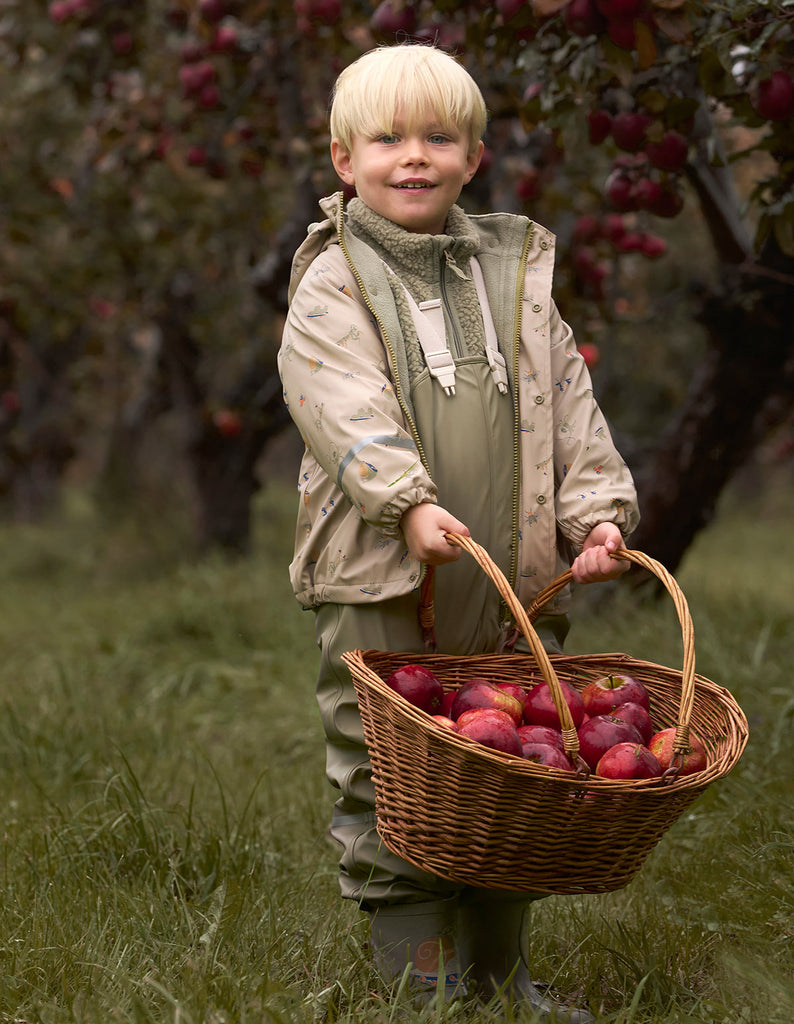 Fleece-lined Waterproof Set, Busy Bugs, ages from 1-6 years