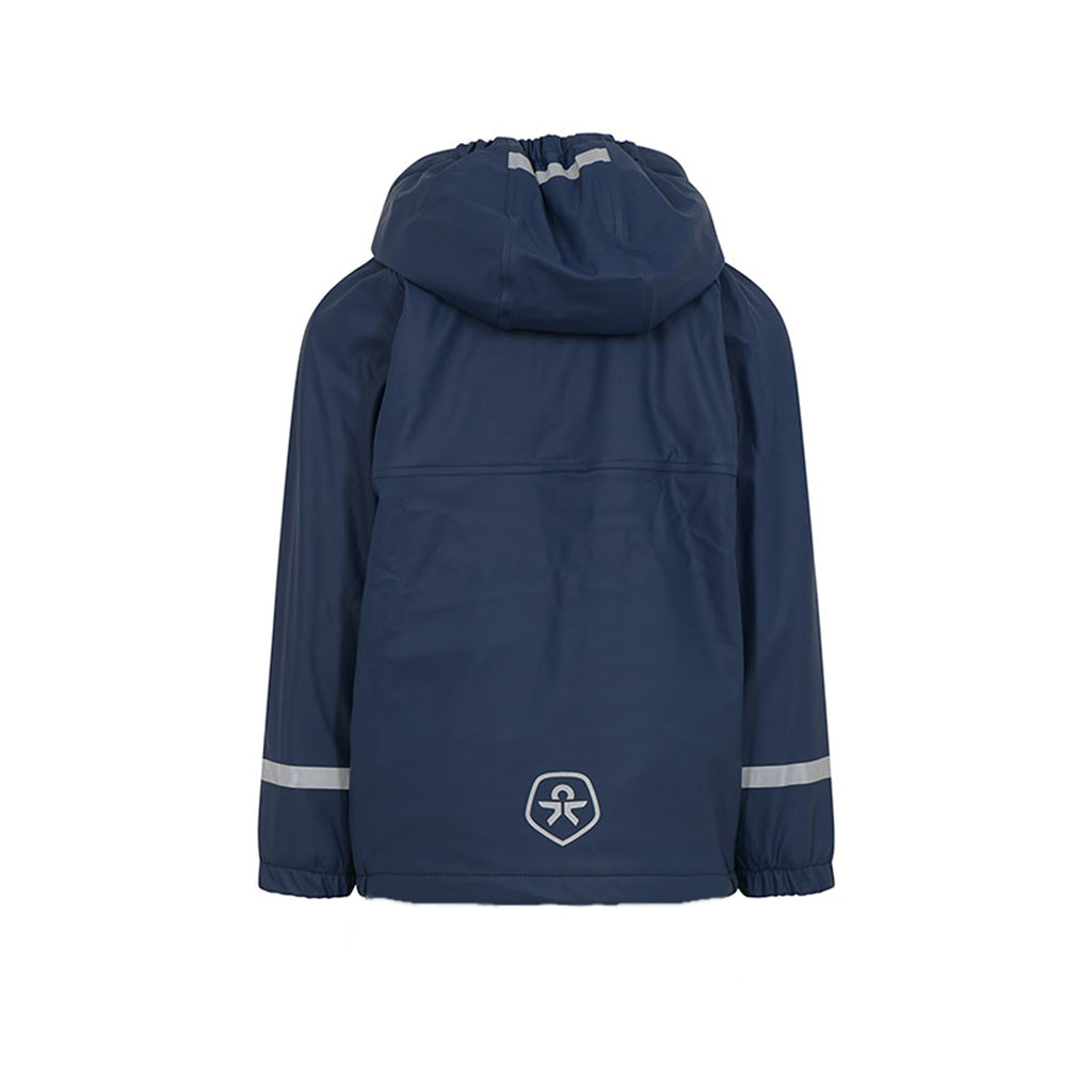 Navy Color KIds Rain Jacket, age 8-9 years