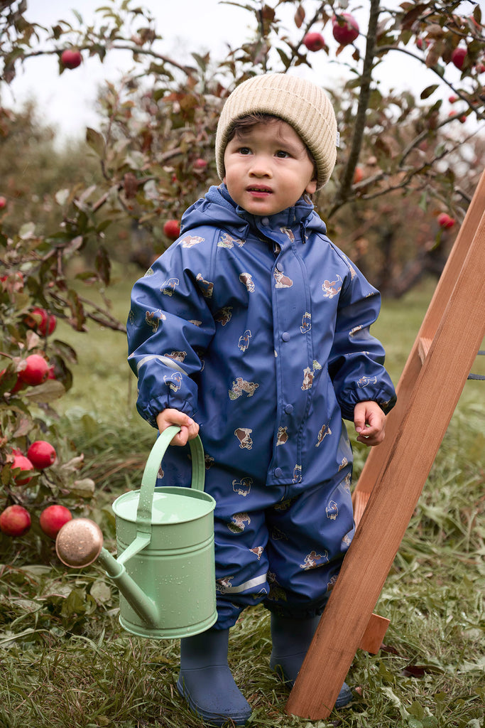 Fleece-lined Waterproof Overall, Doggies, sizes from 6 months to 4 years