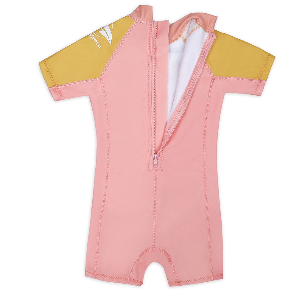 Warma Lined Swimsuit - Rose Stripe, ages 2-3 & 4-5 years