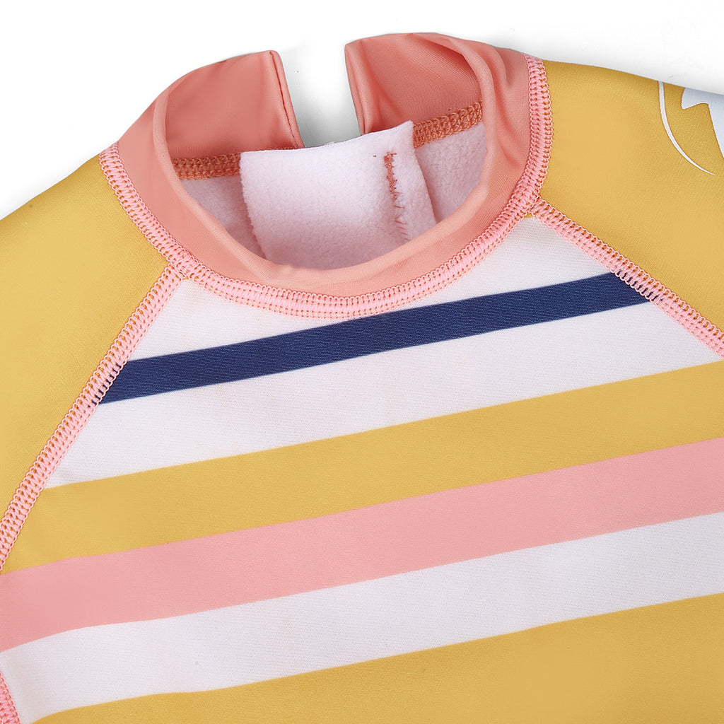 Warma Lined Swimsuit - Rose Stripe, ages 2-3 & 4-5 years