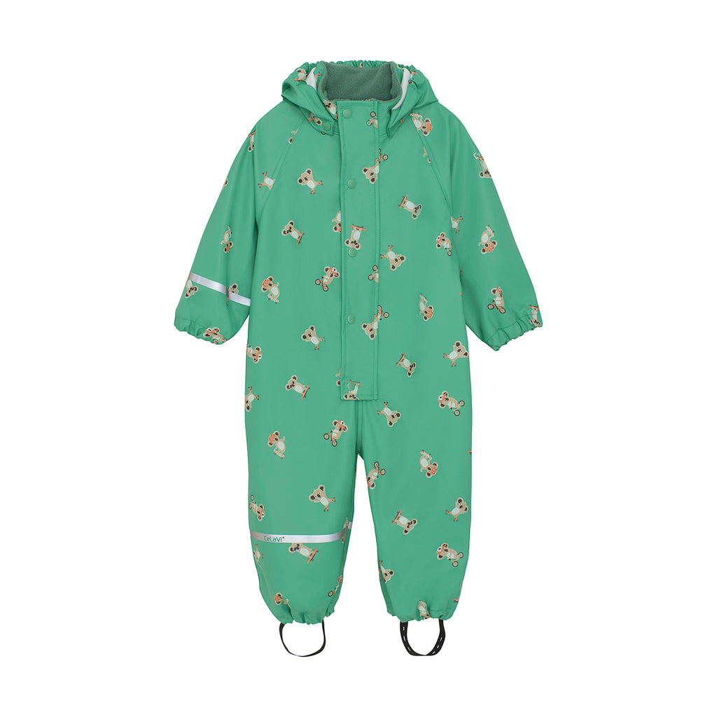 New! Green Koalas Waterproof Overall, ages 1-2 & 2-3 (generous fit)