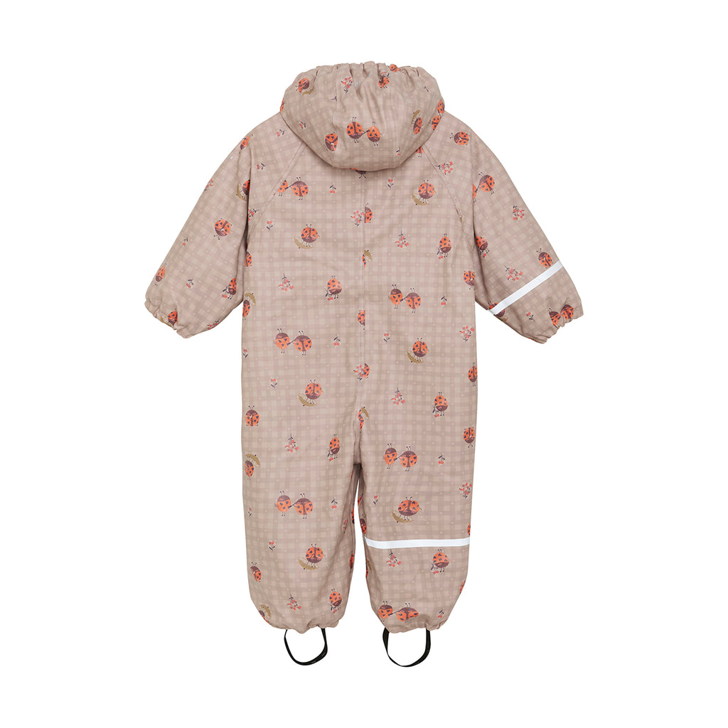 Fleece-lined Waterproof Overall, Ladybirds, ages from 6 months to 4 years