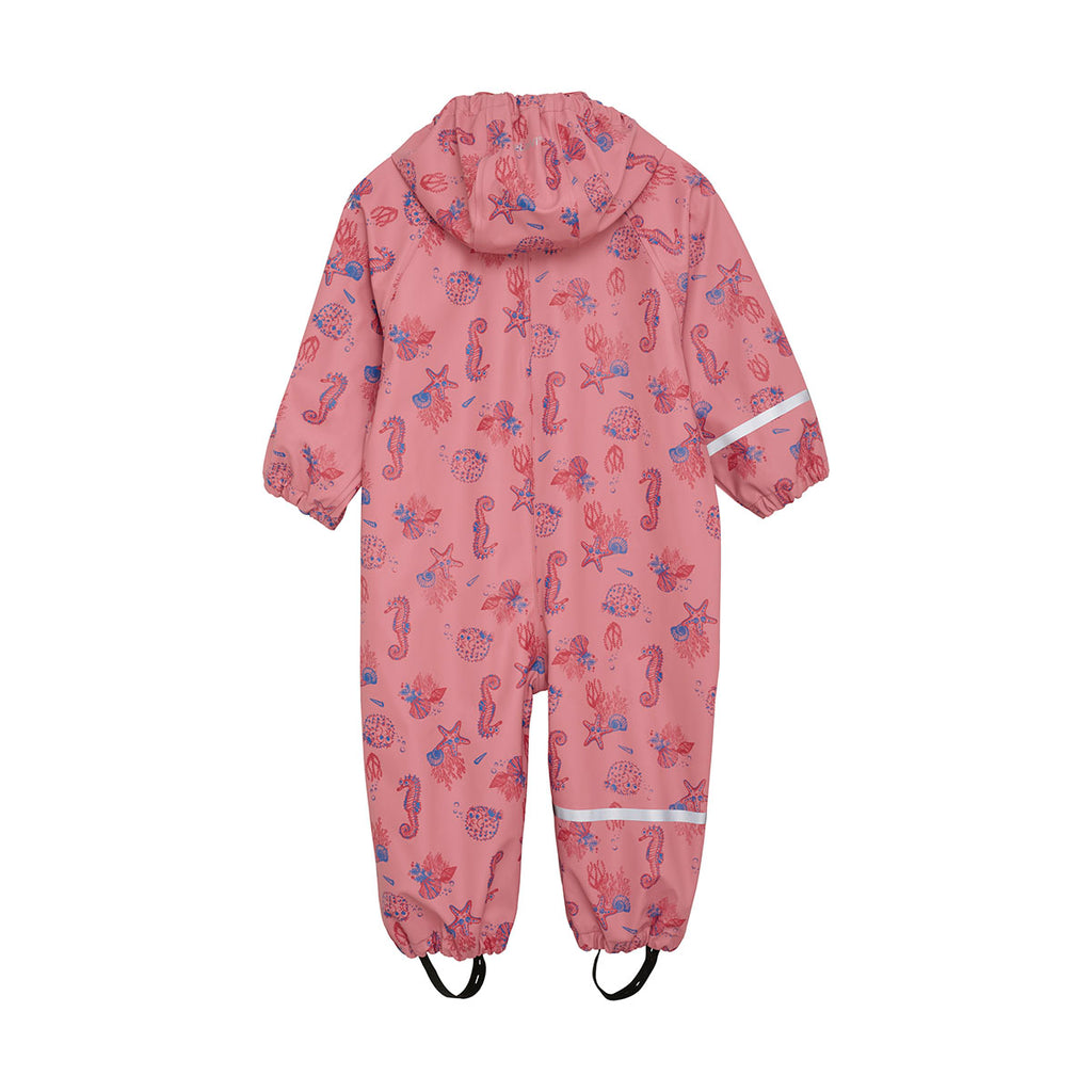 Pink Sea Friends Pre-Schoolers Waterproof Overall, age 5-6 years