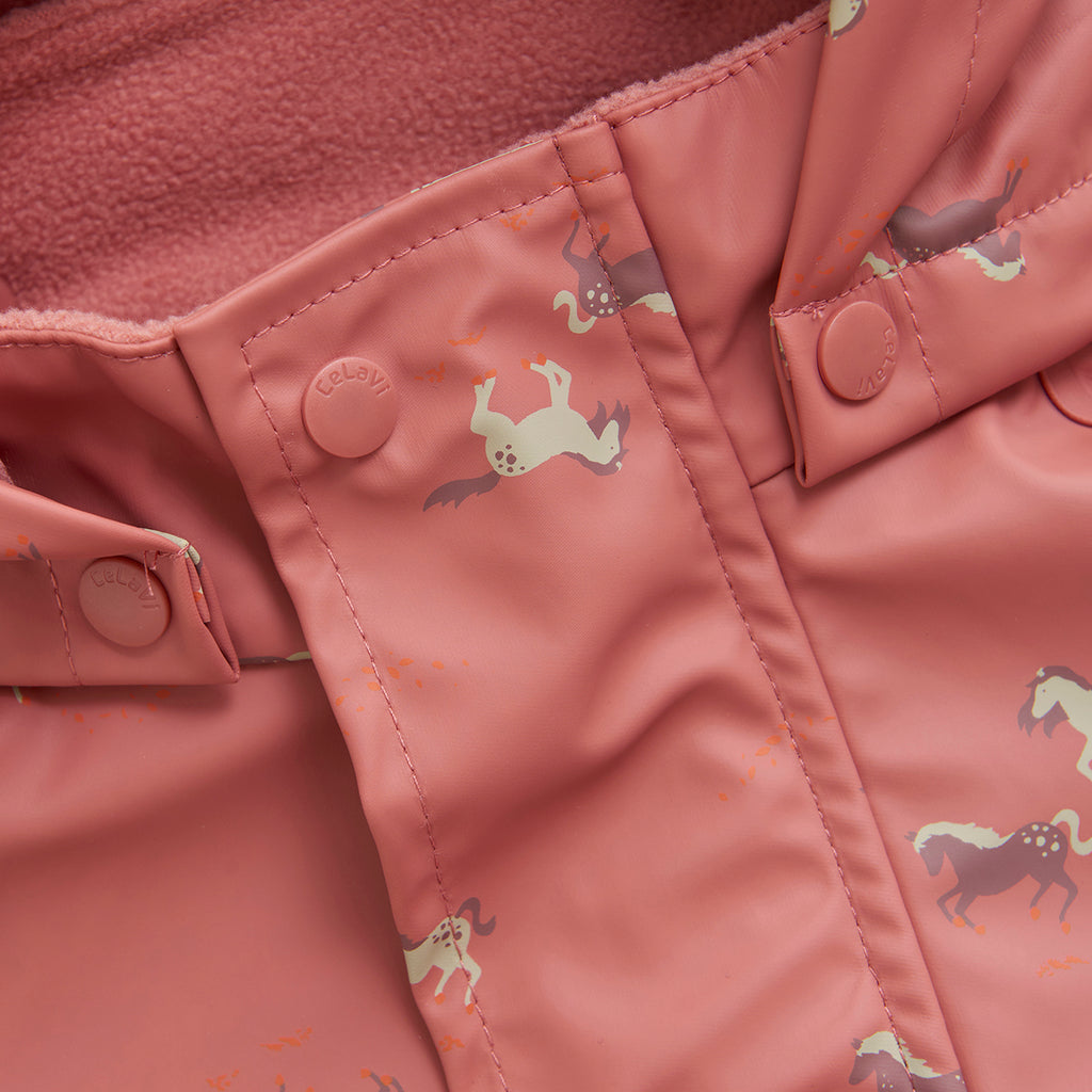 Fleece-lined Waterproof Set, Ponies, ages from 1-7 years