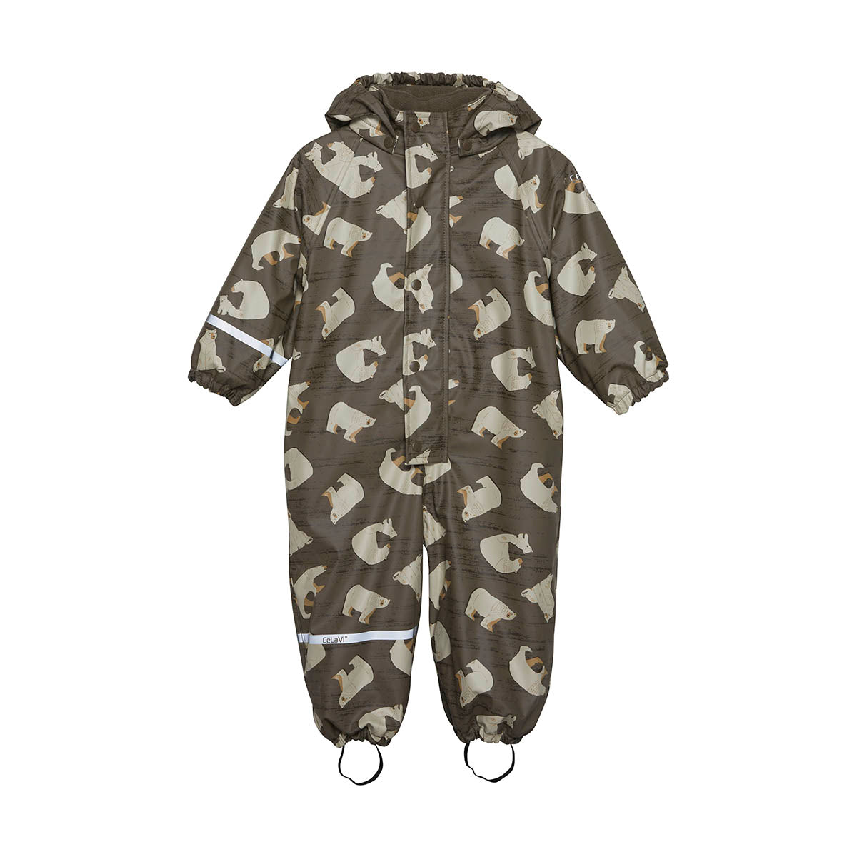 Waterproof Fleece lined Overall Bears Children s Warm Rain Overall PuddleDucks