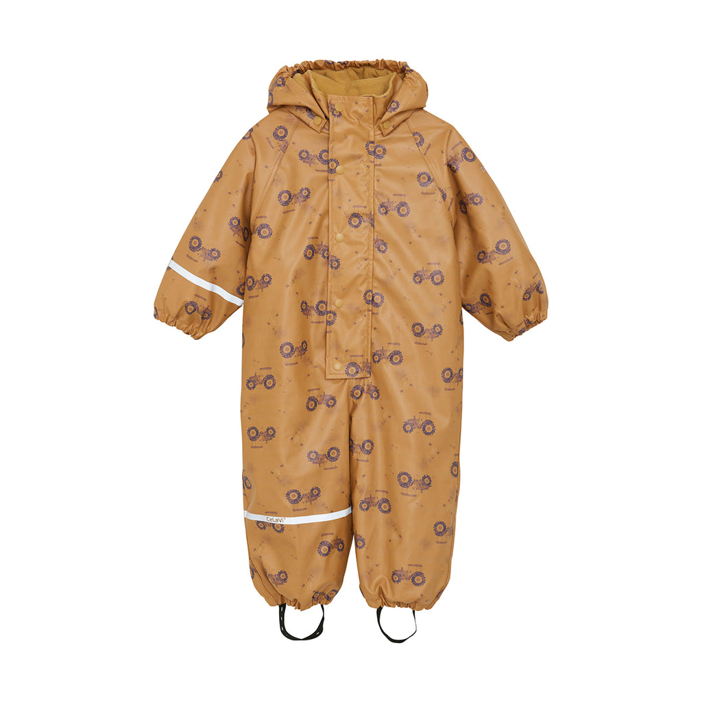 Fleece-lined Waterproof Overall, Tractors, sizes from 1 - 4 years