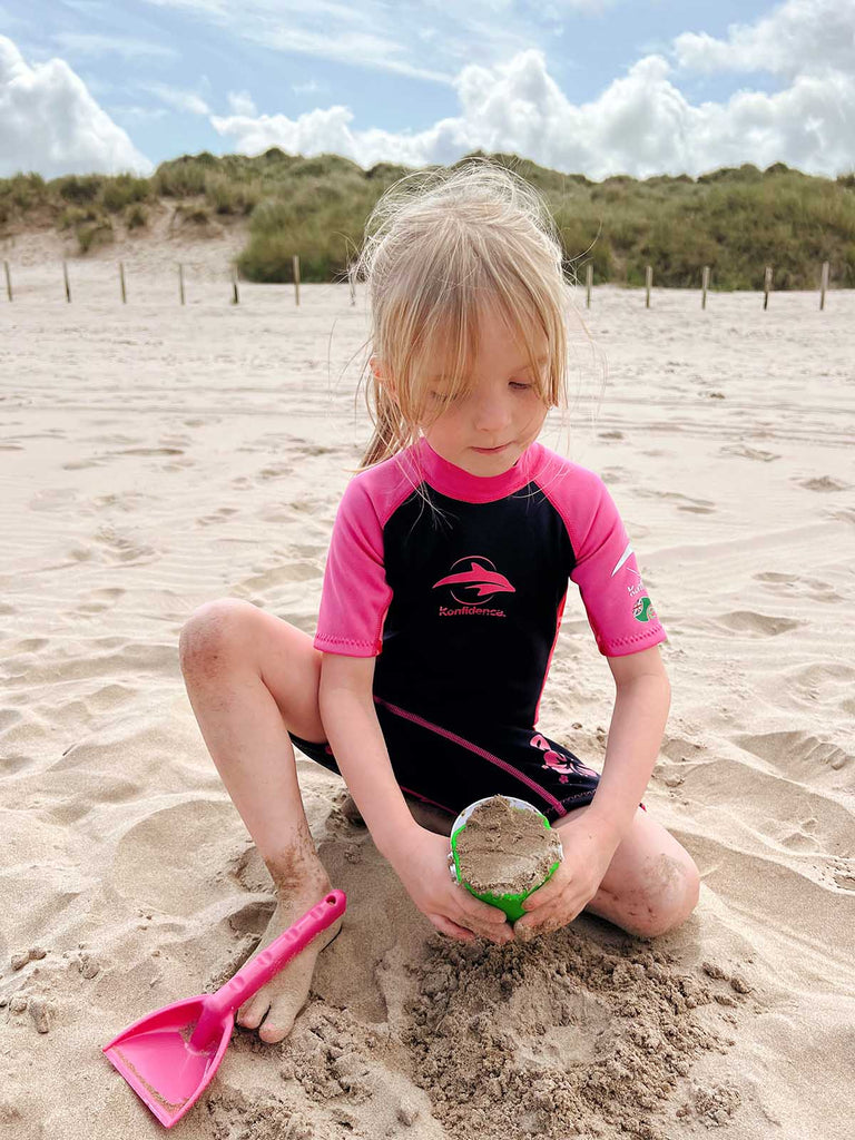Girls Wetsuit Pink