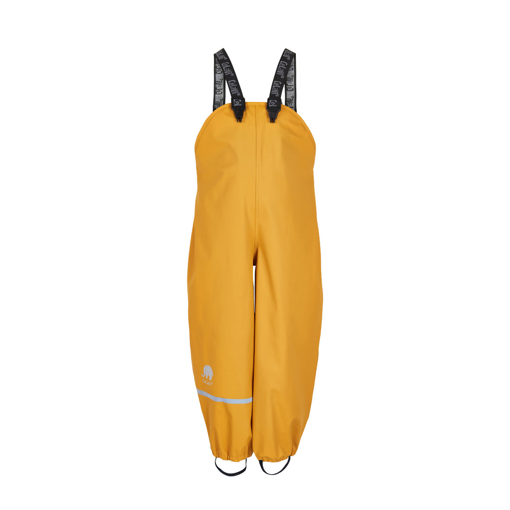 Kids Rain Dungarees Yellow