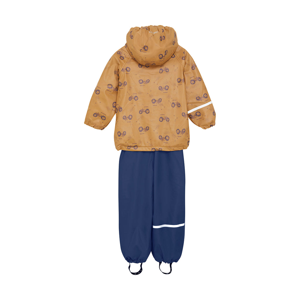 Fleece-lined Waterproof Set, Tractors, ages from 1-7 years