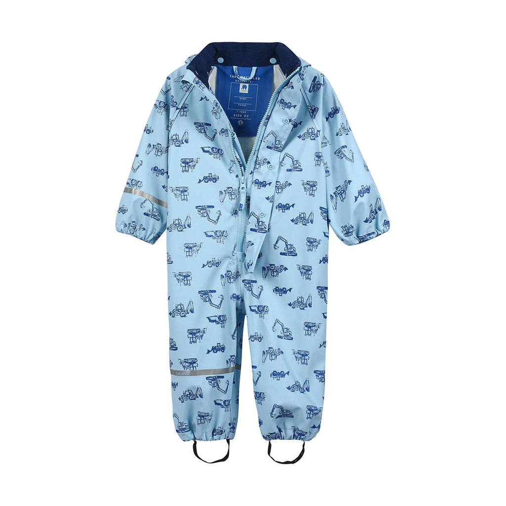 Blue Tractors Waterproof Overall, ages 3-4 & 5-6 years