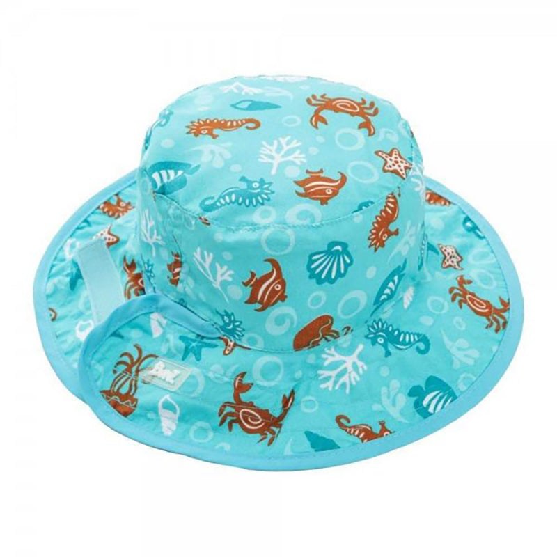Reversible UV Sun Hat, Sealife, ages from 0-5 years