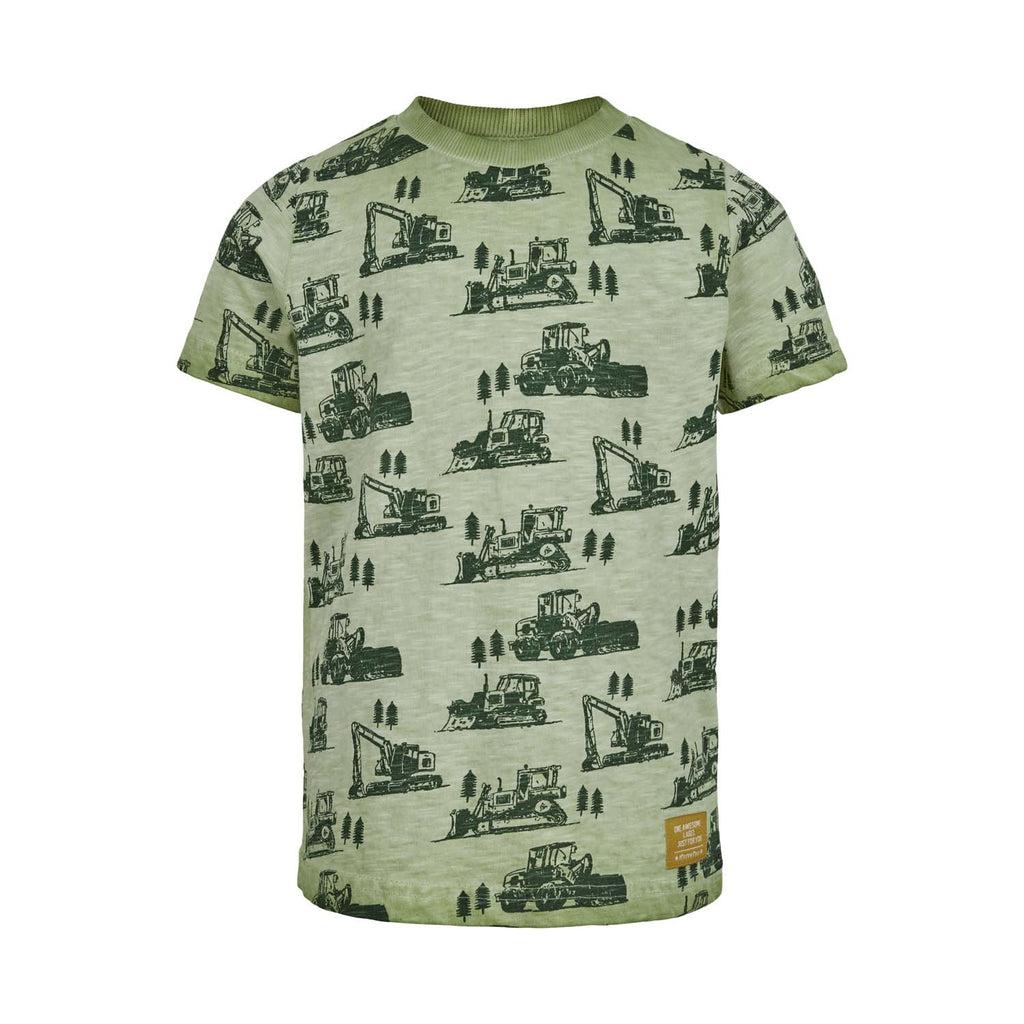 Organic Cotton T-Shirt - Tie Dye Tractors, ages from 2-6