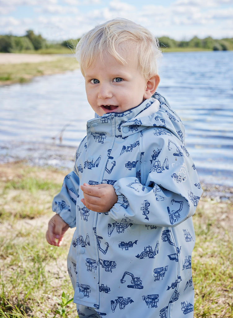 Blue Tractors Waterproof Overall, ages 3-4 & 5-6 years