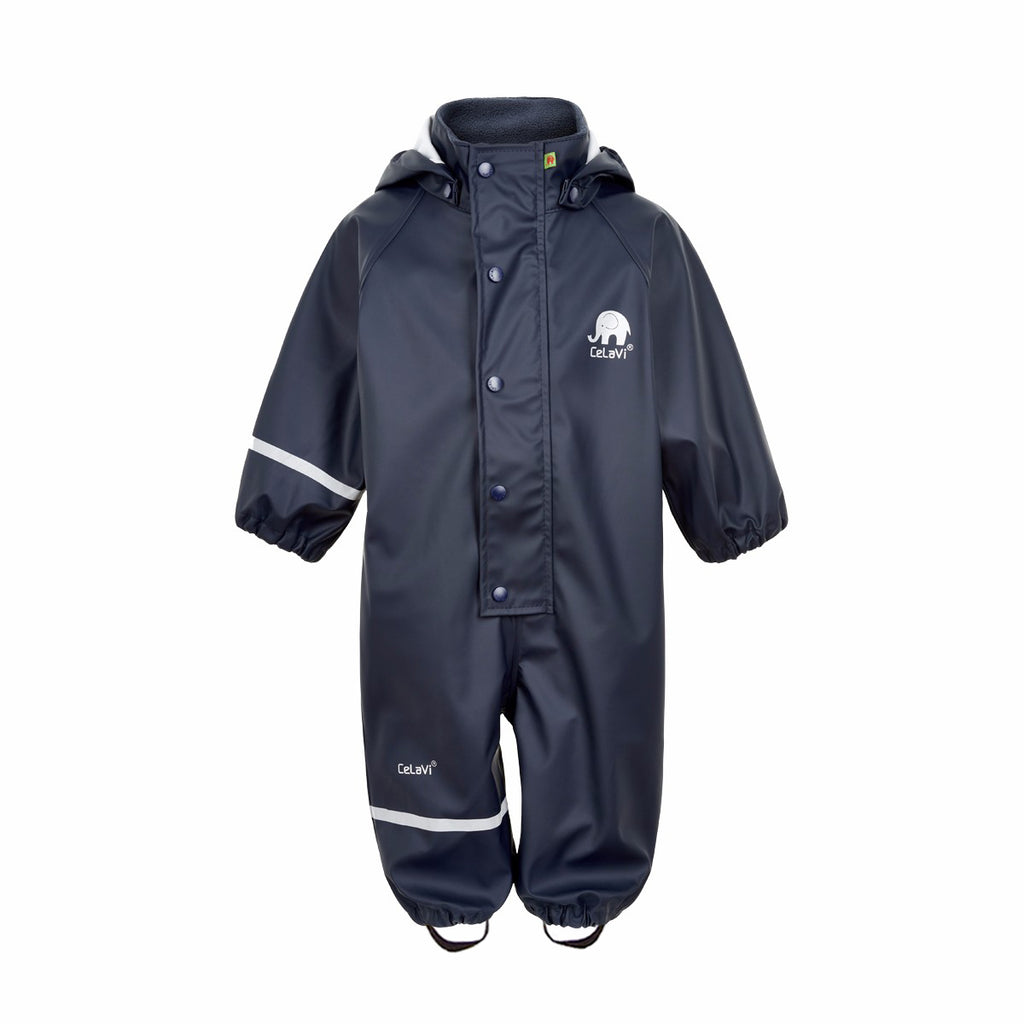 Kids Waterproof Overall Navy