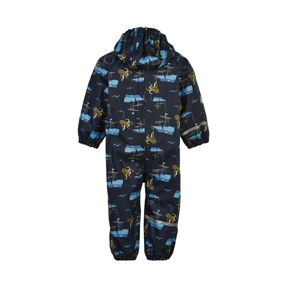 blue children's waterproof overall