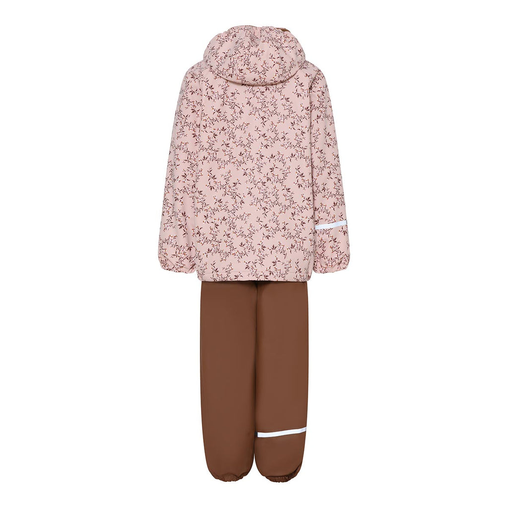 Fleece-lined Waterproof 2 Piece Set, Autumn Pink, ages 2-6