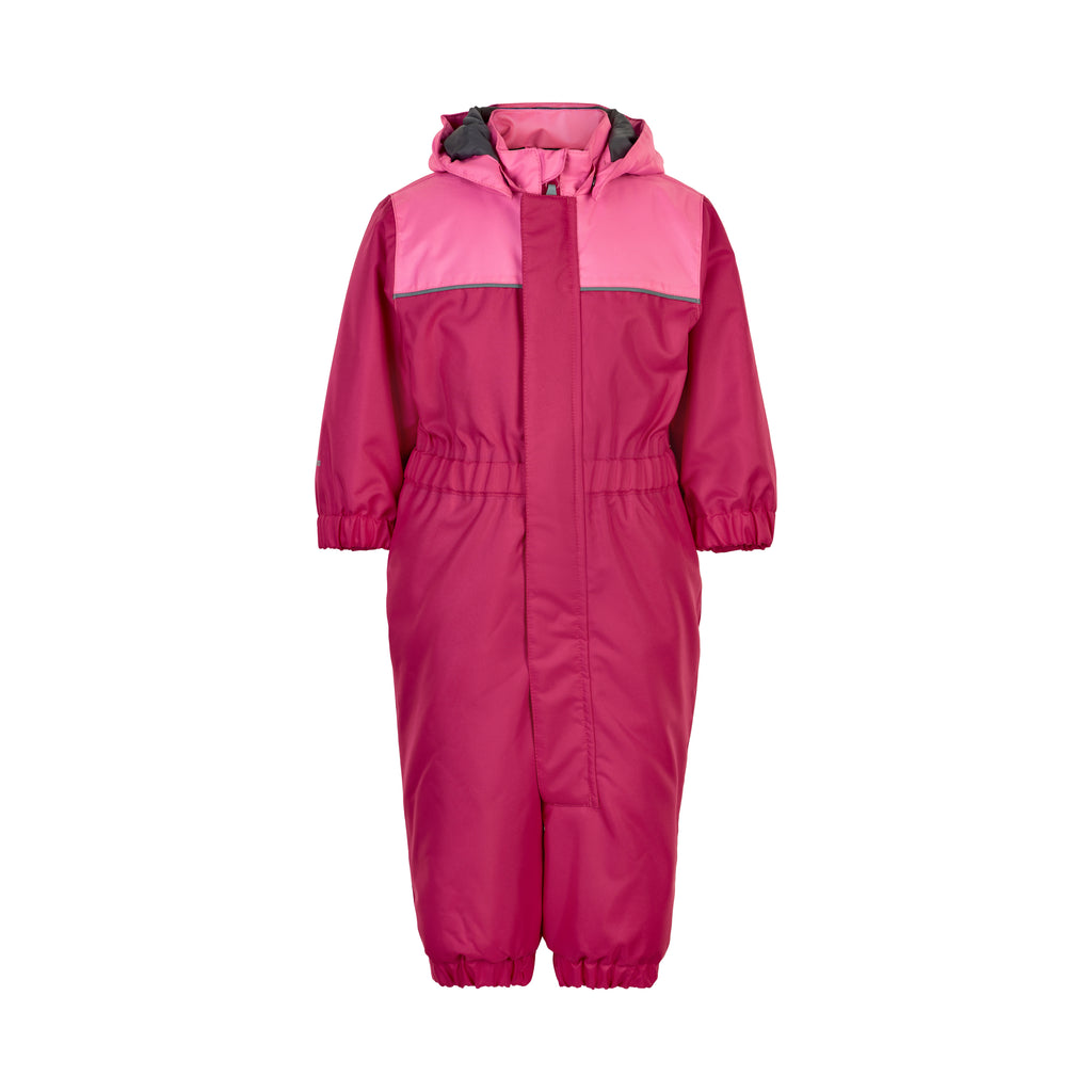 Insulated Waterproof Overall Pink Peacock