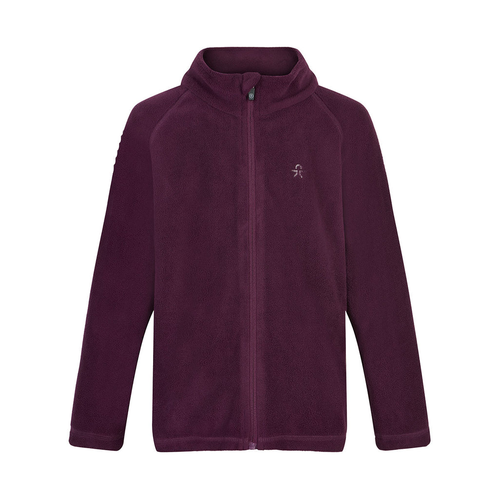 Kids Fleece Top Purple