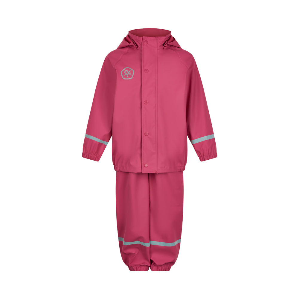 Waterproof Dungarees and Jacket Set, Honeysuckle, ages 2 to 7