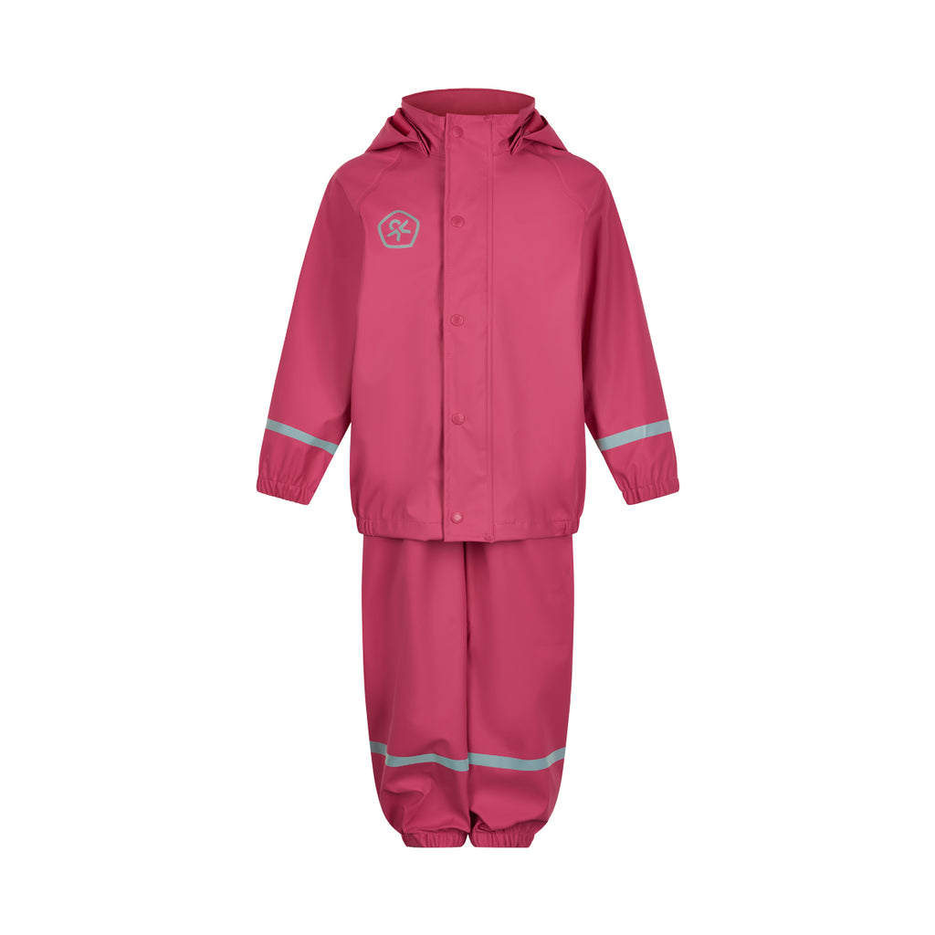 Waterproof Dungarees and Jacket Set, Honeysuckle, ages 2 to 8