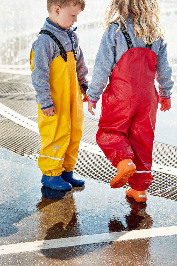 Kids Waterproof Rain Dungarees